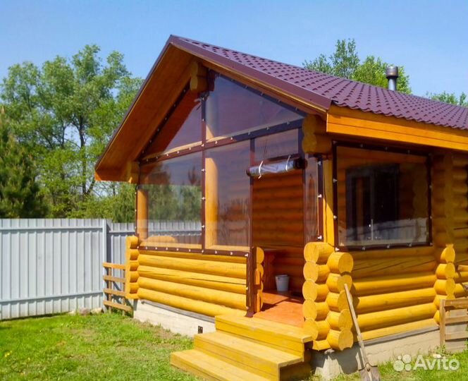 Мягкие окна для веранды