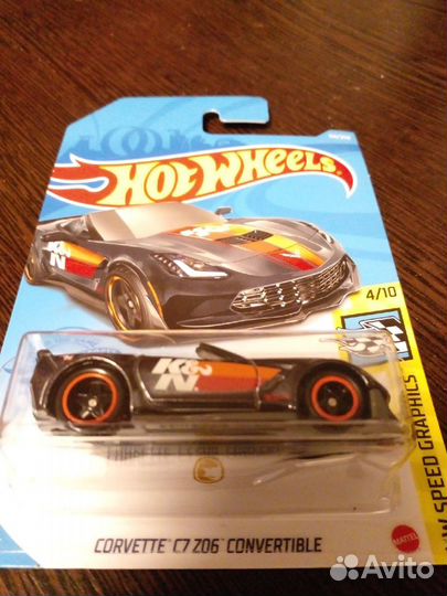 Hot Wheels Corvette C7 Z06 Convertible sth обмен