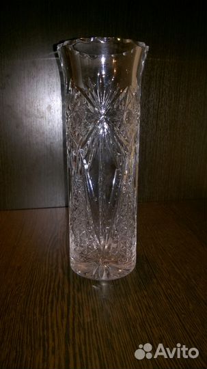 Ваза хрустальная 25 см