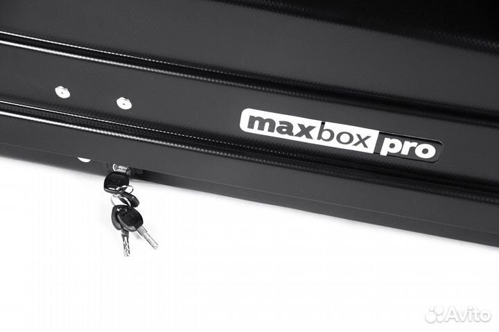 Maxbox Pro автобокс на крышу 520 л черный