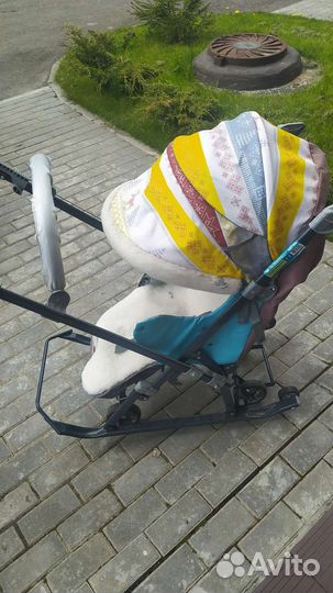 Коляска-сани