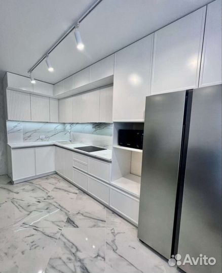 Кухня с 3D фасадами