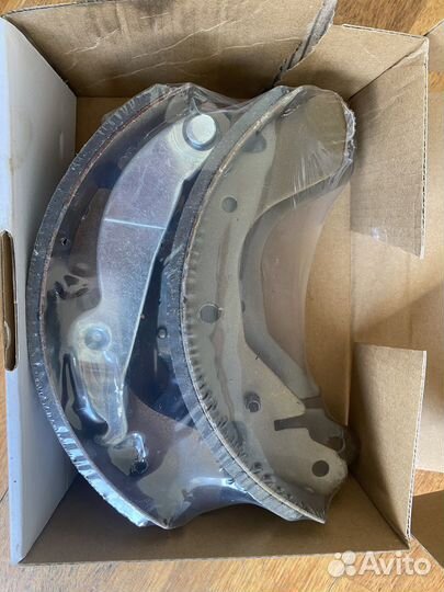 Колодки задние nexia lanos