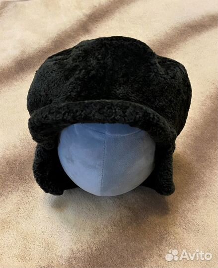 Шапка меховая женская, стриженная овчина, р-р 57