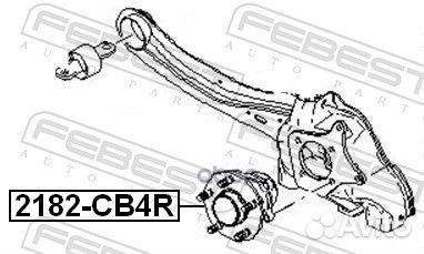 Ступица колеса зад прав/лев 2182CB4R Febest