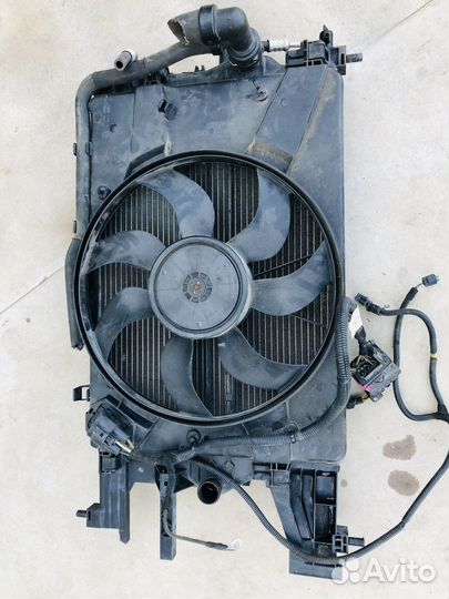 Кассета радиаторов opel astra j 1,4