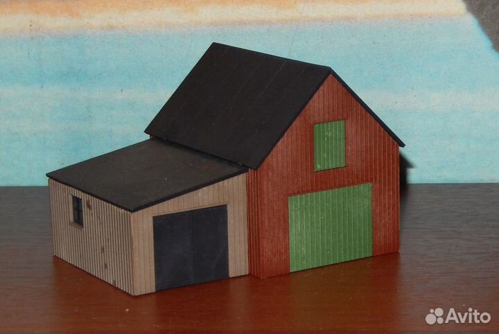 Здания для макетов 1:87 (HO)