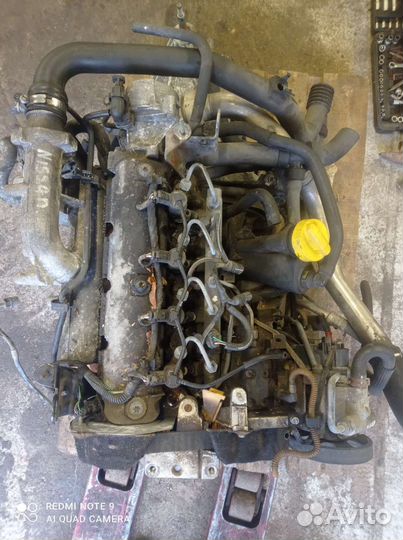 Двигатель в сборе Рено Пежо,1,9 TDI 98-05г F9Q 752