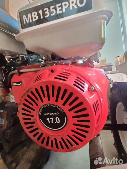 Мотоблок BR-135gepro с понижающей передачей