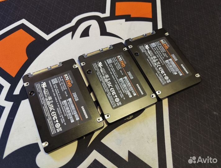 SSD Samsung 870 Evo 250Гб (оригинал)