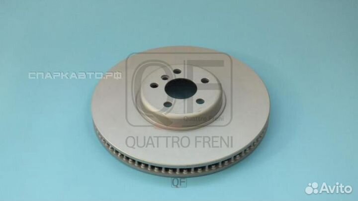 Диск тормозной FR LH quattro freni QF00F00013