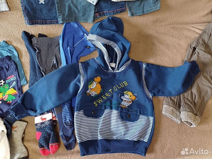 Детские вещи пакетом на мальчика 92 98