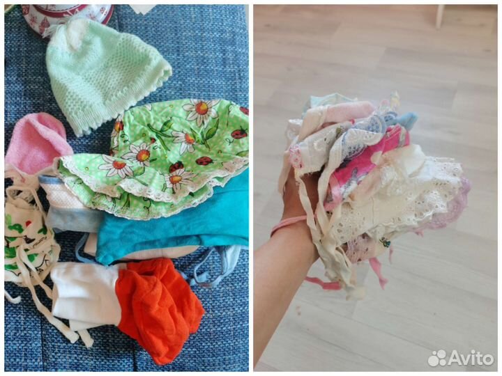 Чепчики, отдам