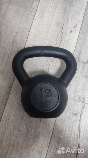 Гиря чугунная 16 кг