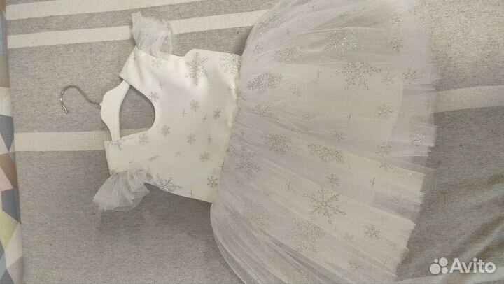 Платье снежинки