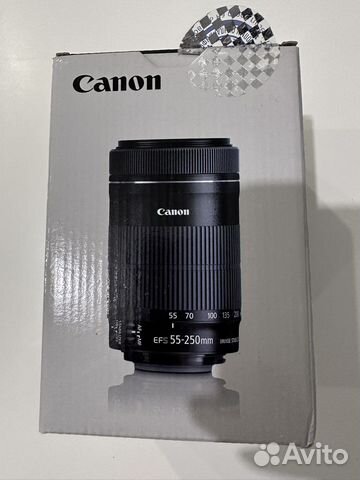 Объектив canon ef s 55 250mm купить в Казани | Электроника | Авито
