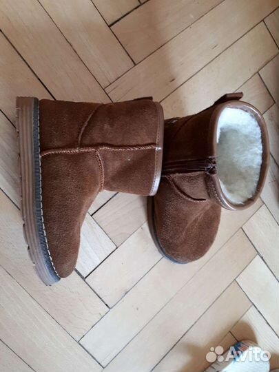 Угги сапоги на овчине, в хорошем состоянии