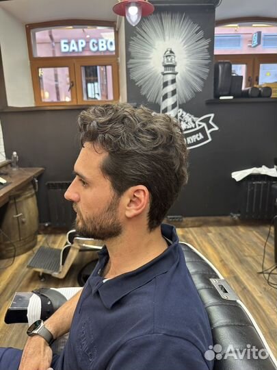Мужская стрижка/бритье/оформление бороды