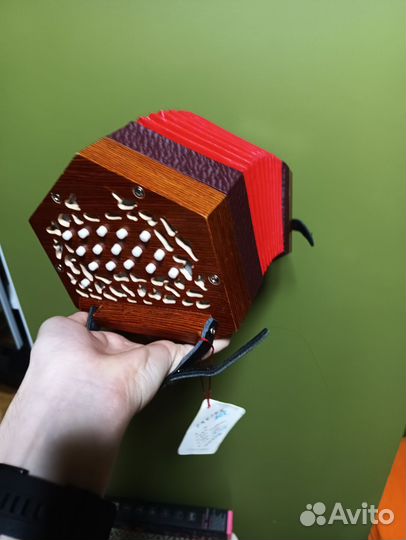 Концертина новая 30 клавиш англо