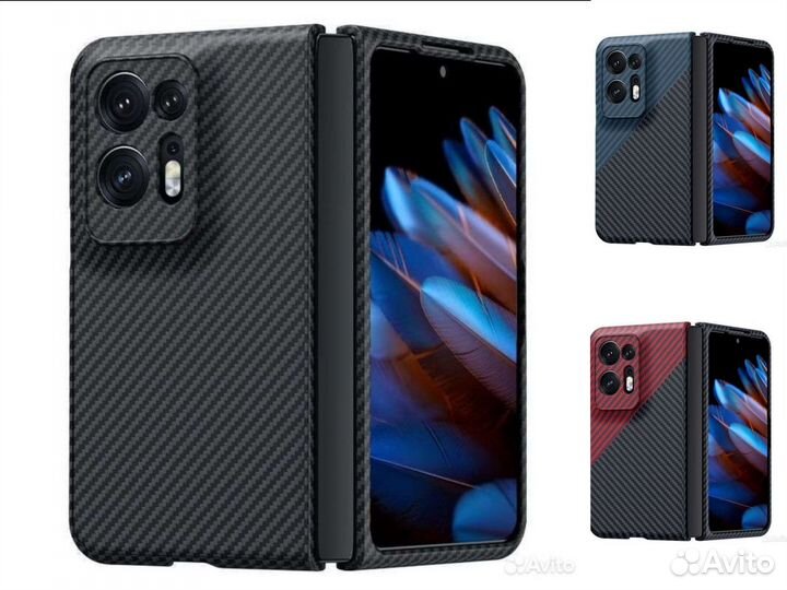 Oppo find n2 кожаный чехол