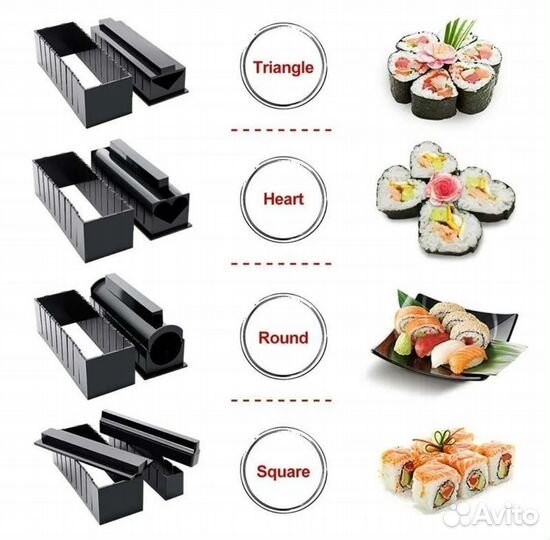 Новый набор для приготовления роллов Мидори