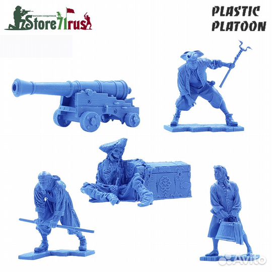 Солдатики Plastic Platoon - Пираты #3
