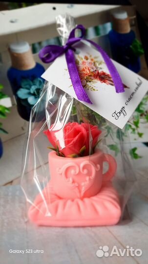 Мыло ручной работы 8 марта