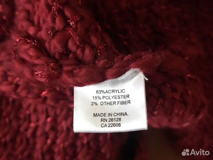 Комплект шапка и снуд