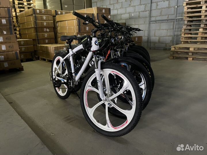 Велосипед на литых дисках