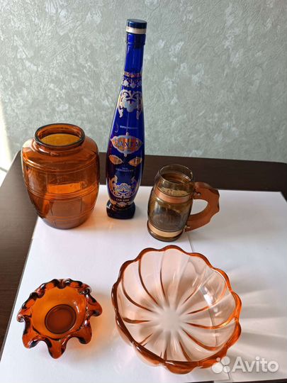 Цветное стекло ссср.Хрусталь Югославия