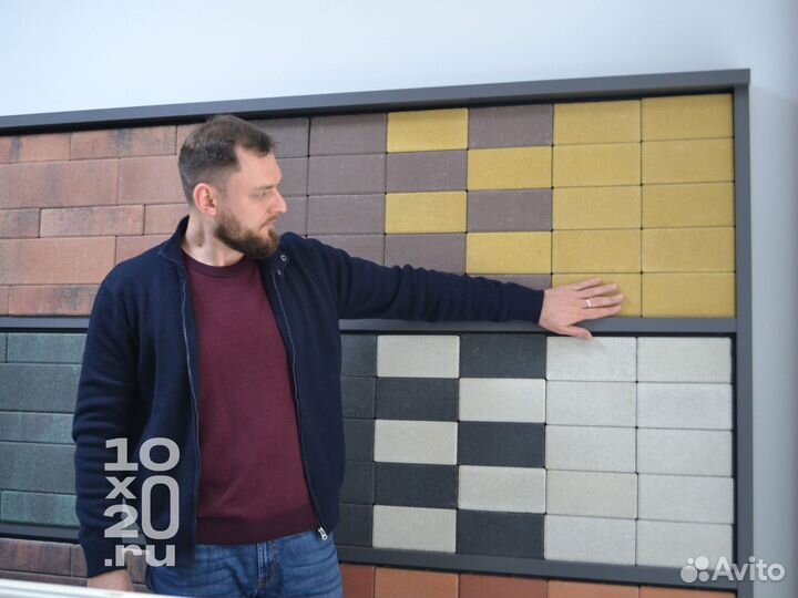 Тротуарная плитка, бордюры, газонная решетка