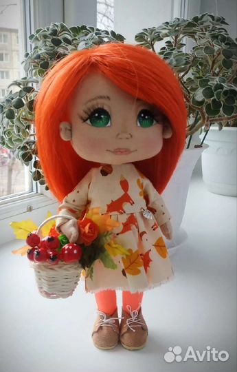 Интерьерная кукла ручной работы