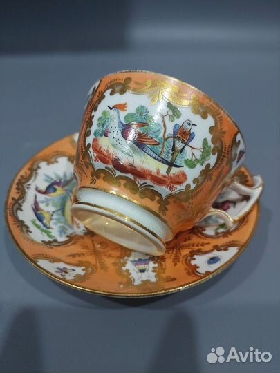 Антикваная чайная пара Англия