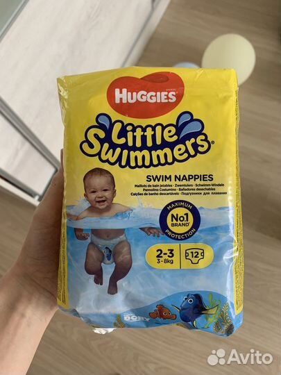 Подгузники Huggies Little Swimmers 2-3