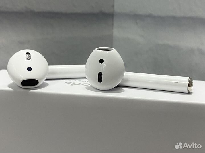 Наушники Apple AirPods 2 (Гарантия + Чехол)