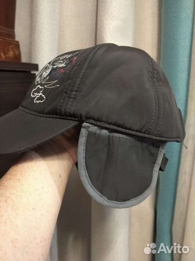 Кепка утепленная с ушками