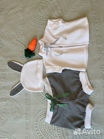 Новогодний костюм зайчика