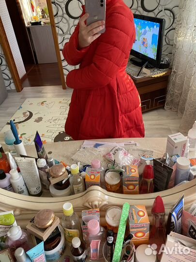 Пуховик женский осень