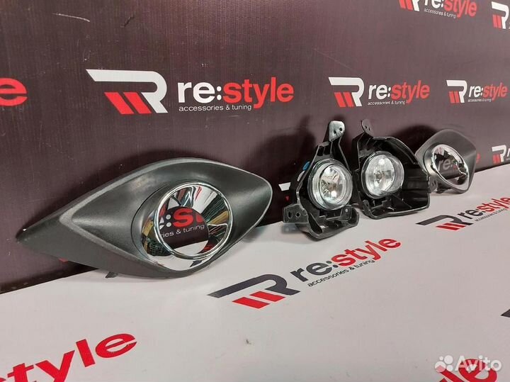 Установочный комплект туманок Mazda Demio R1987