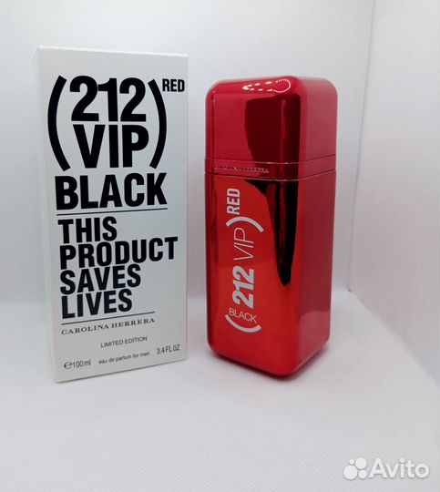Carolina Herrera 212 Vip Black Red парфюм