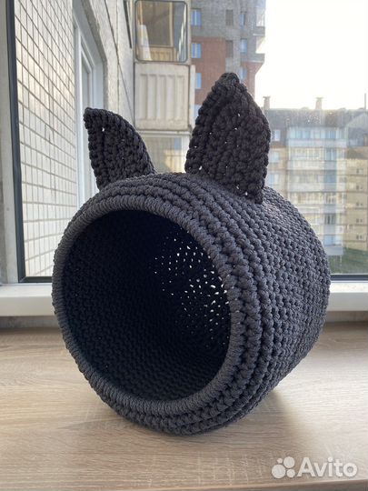 Домик для кошки ручной работы