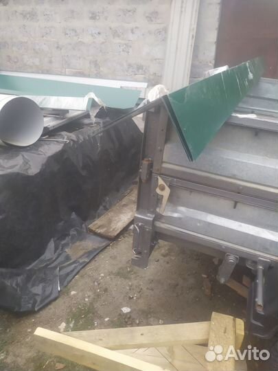 Ветровая планка, отлив, угол наружный, парапет