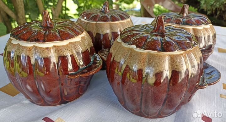 Горшочки для запекания (комплект 4 шт)