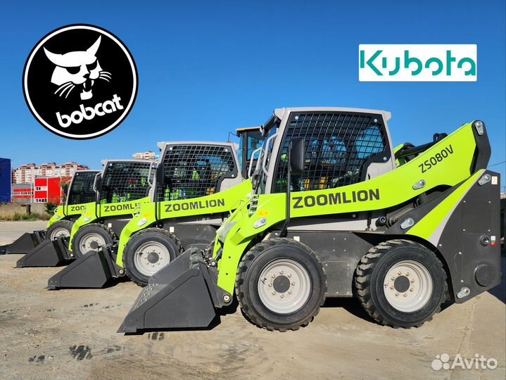 Мини-погрузчик Zoomlion ZS080V, 2023