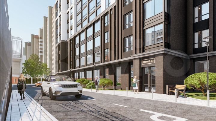 1-к. квартира, 45,9 м², 5/25 эт.