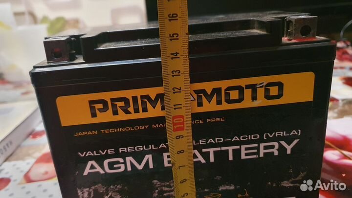 Аккумулятор для мотоцикла