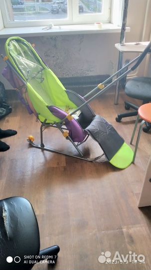 Санки-коляска