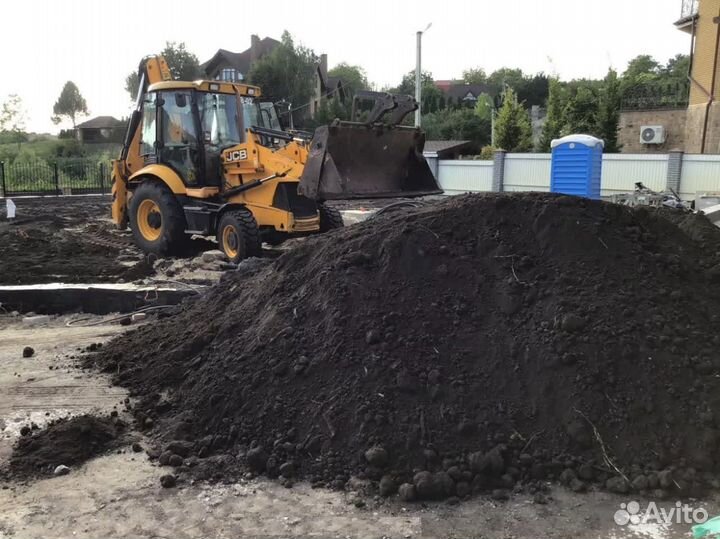 Чернозём. Растительный грунт. Торф