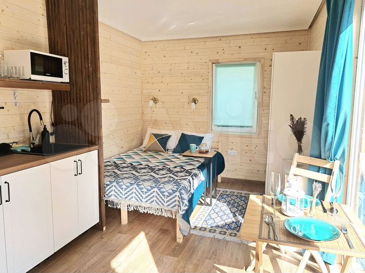 Дом 18 м² на участке 1 сот.