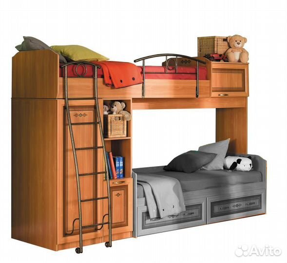 Двухъярусная кровать бу